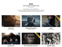 Tablet Screenshot of gozu.fr